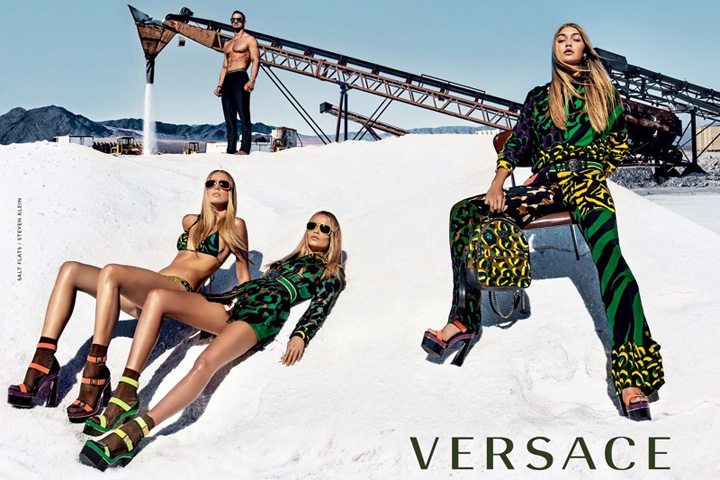 Versace 2016春夏系列广告大片